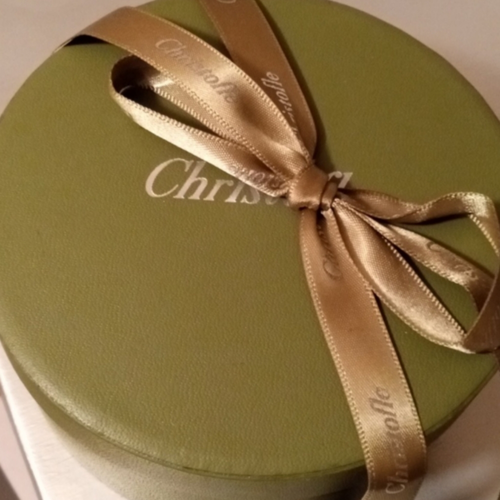 Christofle Crystal Heart Paper Weight - Picture 2 of 7